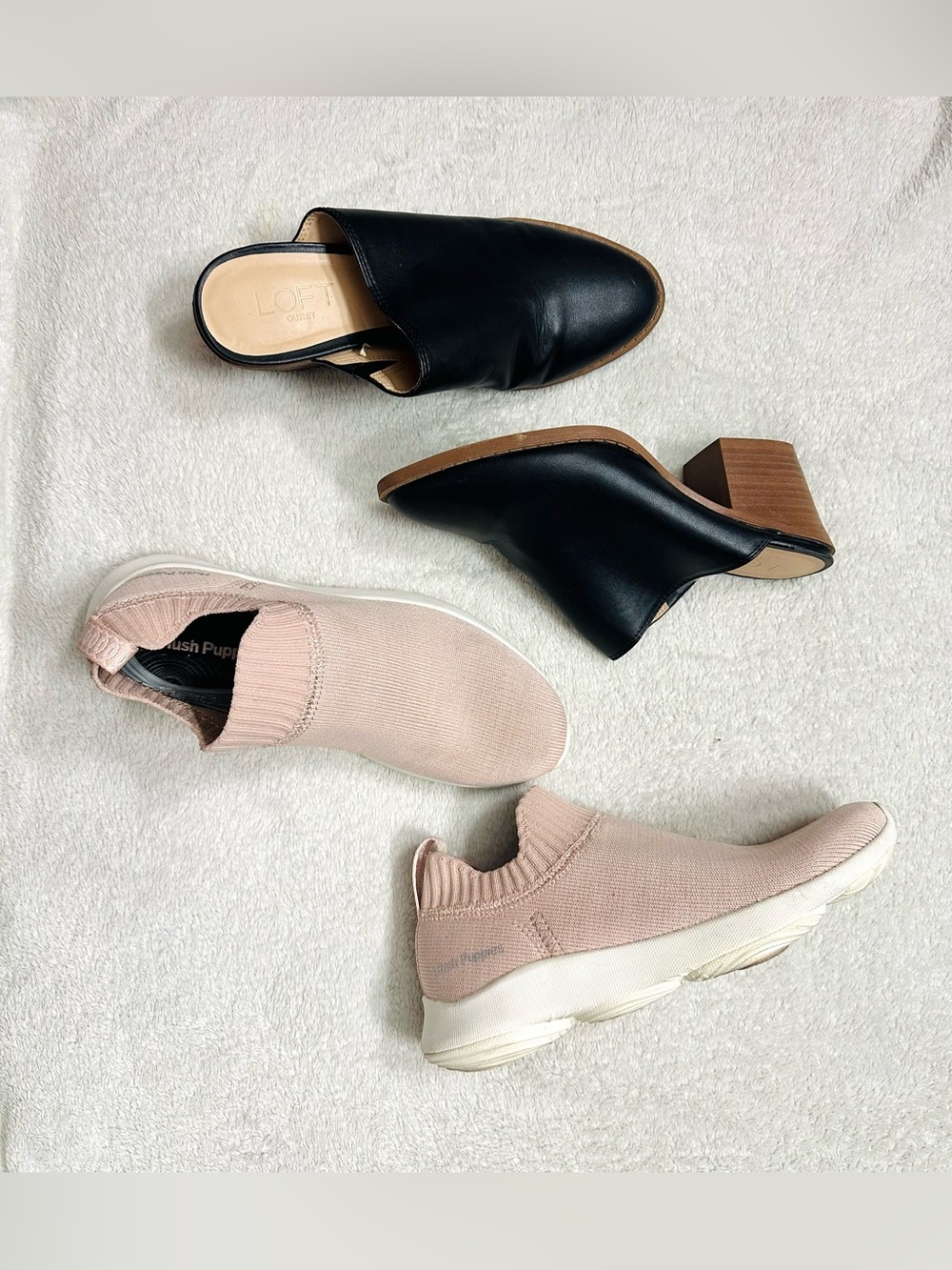 Hush Puppies Size 6(23.5 cm)Women Sneakers & LOFT Outlet Slip-on Heels Size 6M